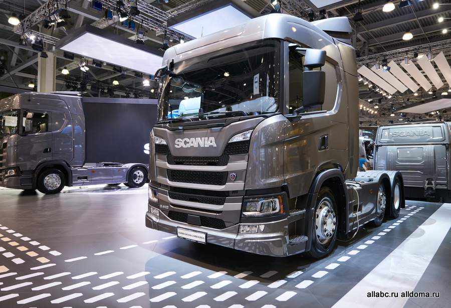 Scania смотрит в будущее - новая экологичная техника