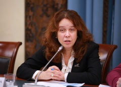 Член Комиссии ОП РФ по социальной политике, трудовым отношениям и качеству жизни граждан Елена Тополева-Солдунова